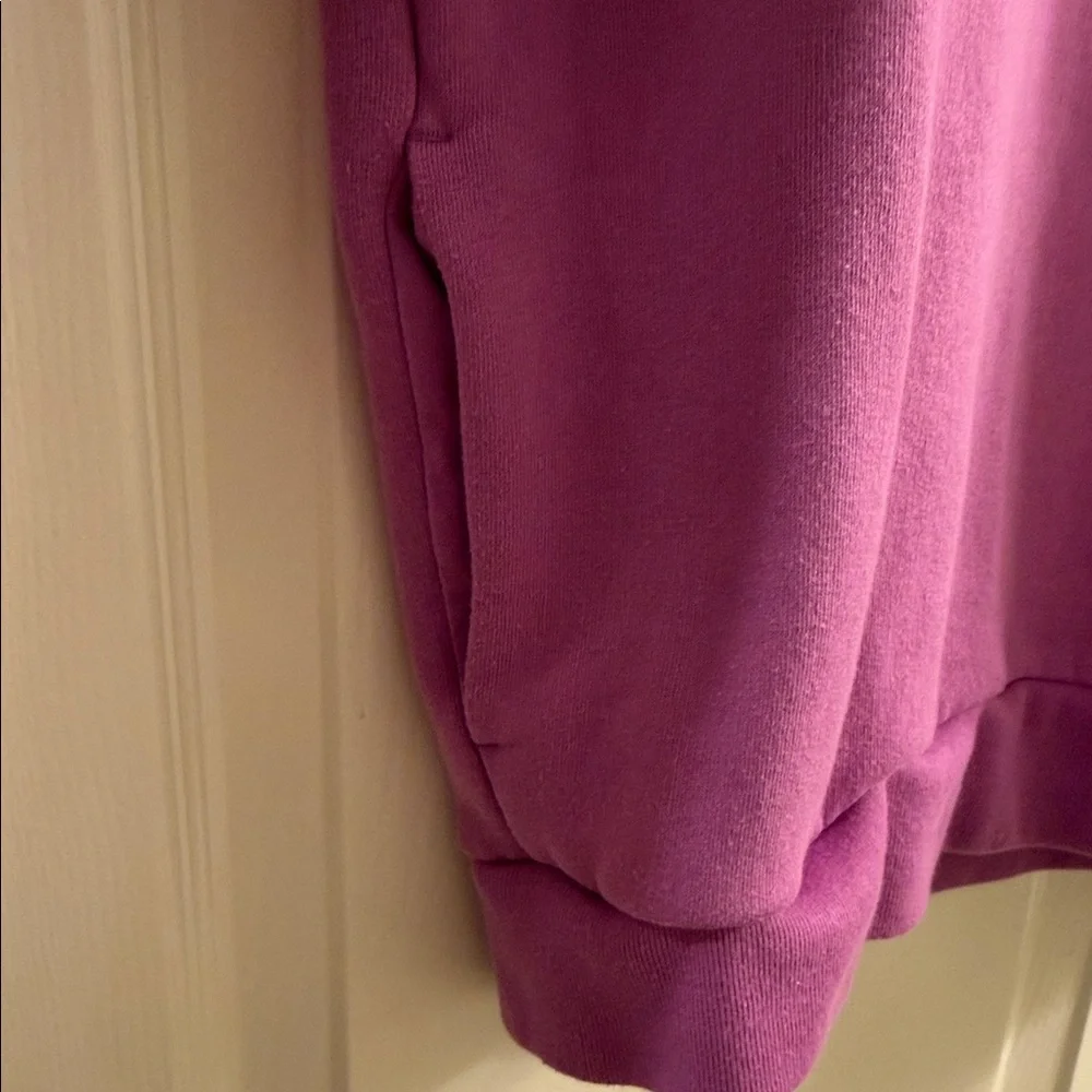 Victoria's Secret Lavender Quarter-Zip Fleece Pullover - Picture 5 of 7